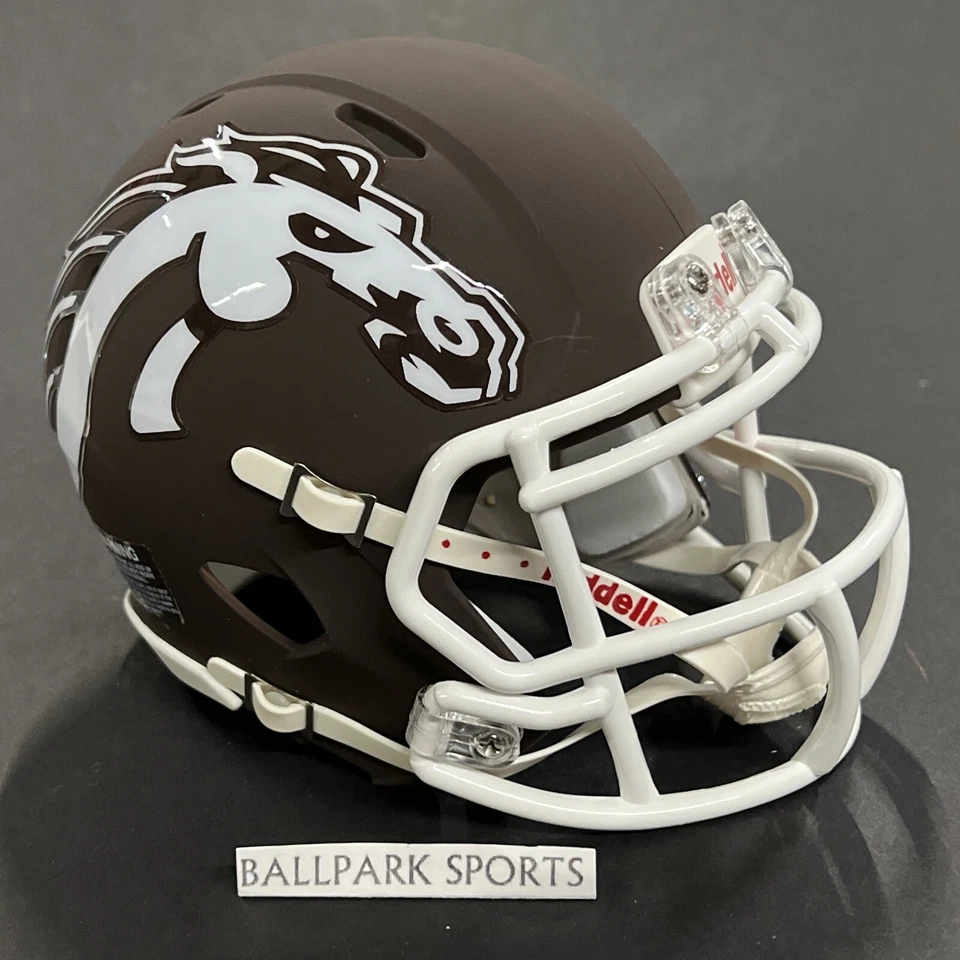 Western Michigan Broncos Speed Mini Helmet Riddell NCAA Licensed Brand New! - Image 3 of 4