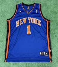 Adidas Steve Francis New York Knicks NBA Basketball Jersey Size XL Blue Rare