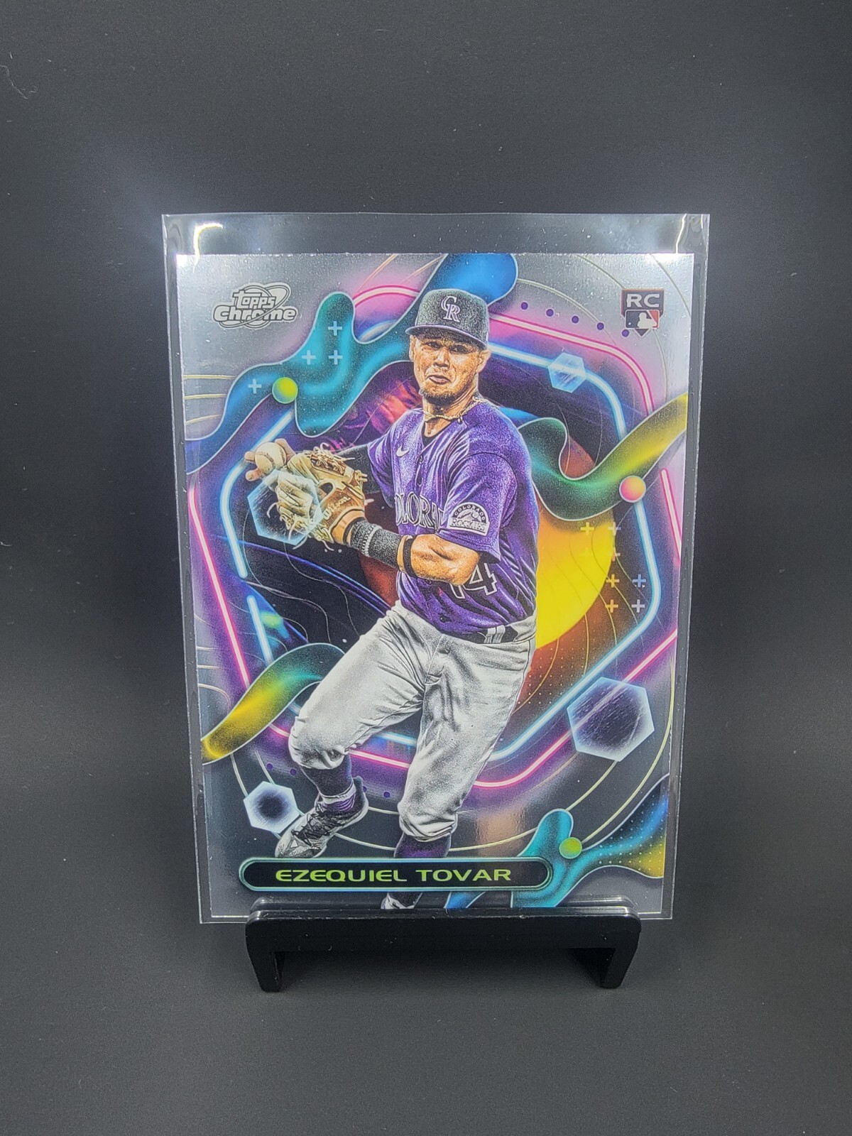 EZEQUIEL TOVAR 2023 Topps Cosmic Chrome #27 Rookie RC Rockies