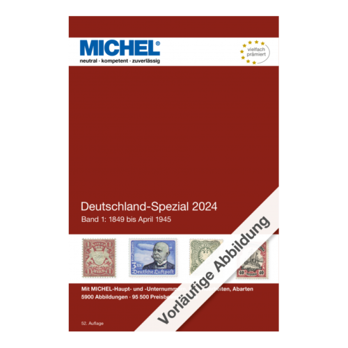 Catalogue Michel timbres d'Allemagne spécialisé 1849 à 1945, Tome 1 édition 2024 - Photo 1 sur 1