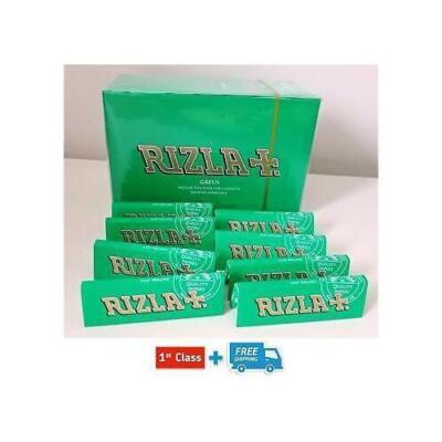 RIZLA GRÜN MEDIUM RAUCHEN BLÄTTCHEN VERSCHIEDENE HEFTE. (1/2/3/4/5/10/100) 