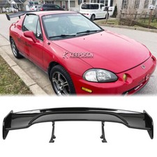 57 Large Gloss Rear Trunk Spoiler Racing Gt Style Wing For Honda Civic Del Sol 57 Large Gloss Rear Trunk Spoiler Racing Gt Style Wing For Honda Civic Del Sol