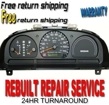 REPAIR SERVICE Speedometer Instrument Gauge Cluster Fits Nissan FRONTIER 98-99