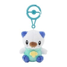 Pokemon Center Original Oshawott Mascot Adventure Partners Plush Key Chain