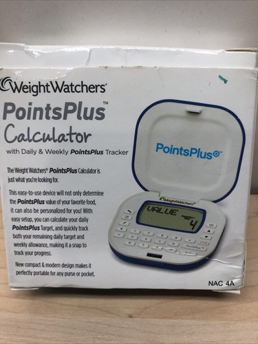 Weight Watchers Points Plus Calculator Daily & Weekly Tracker Used Tested Good - Picture 2 of 6