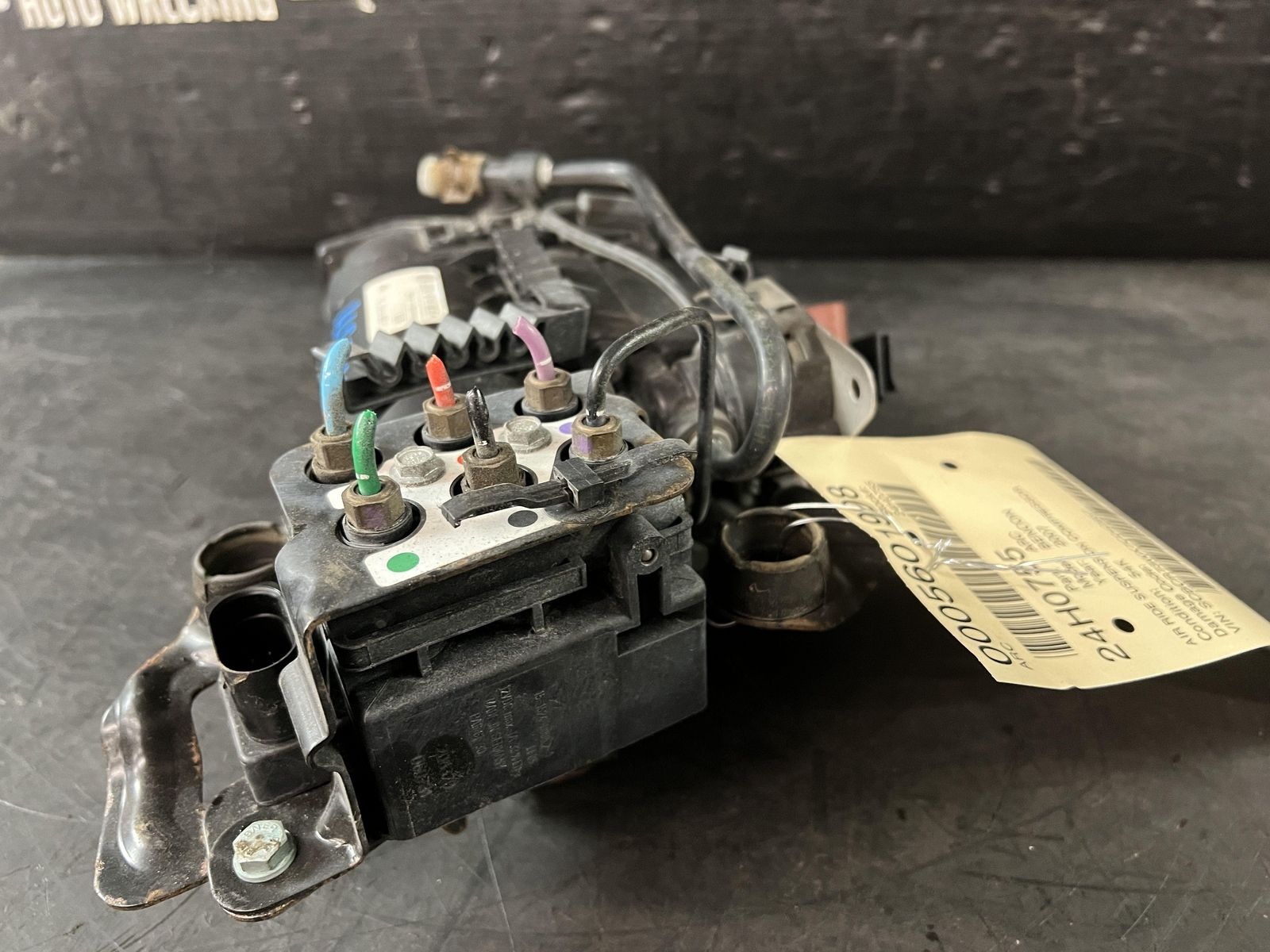 2007 BENTLEY CONTINENTAL GT AIR RIDE SUSPENSION COMPRESSOR ID 3D0616005K