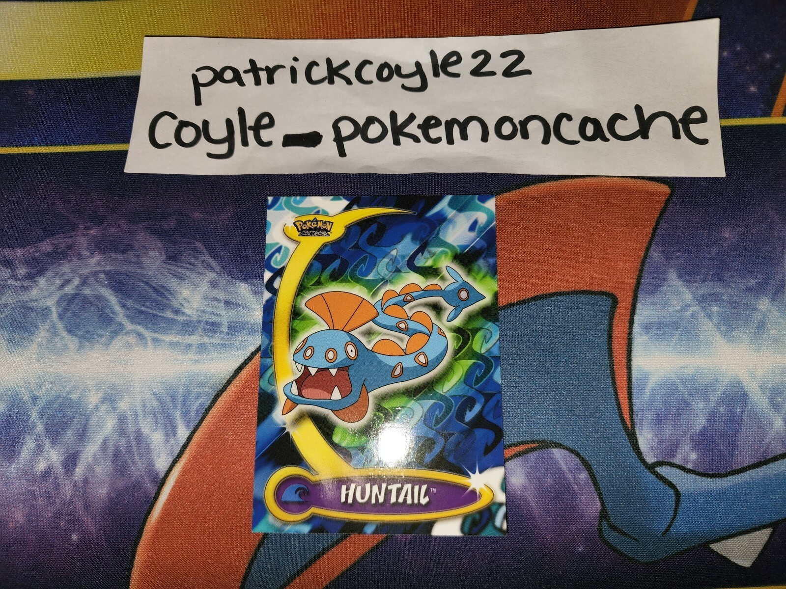 Huntail #36 Pokemon Topps Advanced Challenge NM