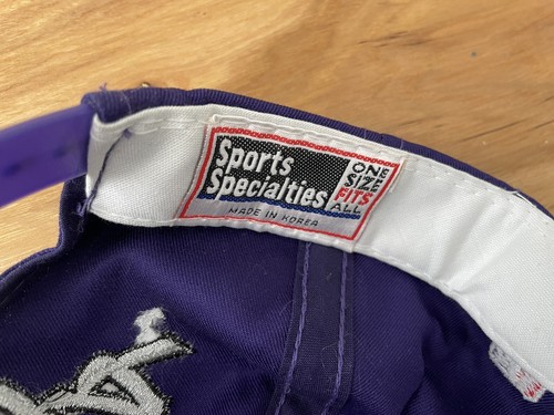 Vintage Sacramento Kings Sports Specialties Two Tone SnapBack Hat Cap NBA - Bild 11 von 12