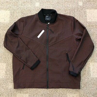 Nike Jacket Tech Pack Windbreaker Brown Black AR1578-060