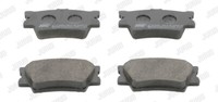 Jurid 572595J Bremsbelagsatz, Scheibenbremse FüR Lexus, Suzuki, Toyota