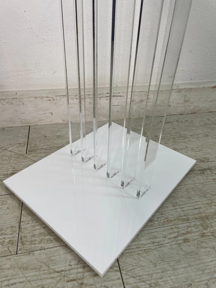 APPENDIABITI DA TERRA DESIGN PLEXIGLASS IPEX OBSOLETO GOLF CLUB TRASPARENTE - Immagine 3 di 4