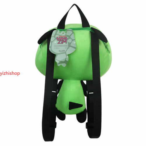 Zaino verde Alien Invader cim robot da cintura imbottito peluche 14 pollici regali carini - Foto 4 di 12