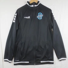 Capelli Sport Uptown Training Jacket Mens L Black Full Zip Colorado Switchbacks