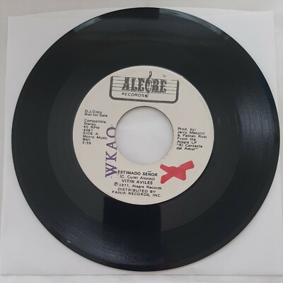 Vitin Aviles Tierra Nuestra / Estimado Señor ALEGRE VG+ #1472