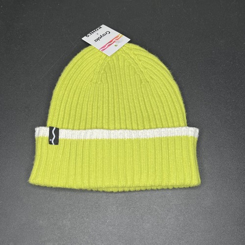 Gorro tejido con puños Crayola Kohls para mujer adulto OS azufre verde lima blanco - Imagen 2 de 11