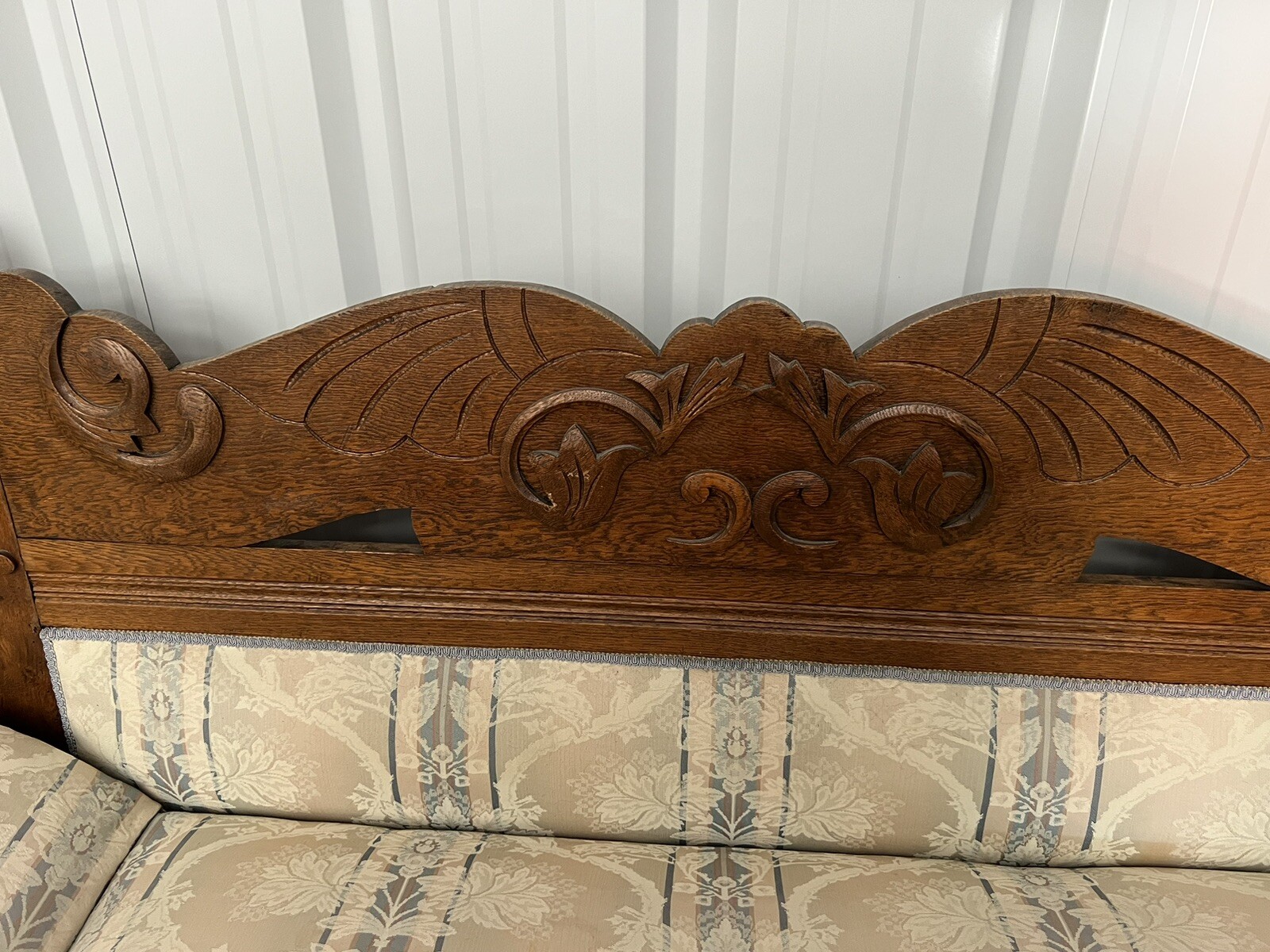 Antique fainting couch with bed. eBay