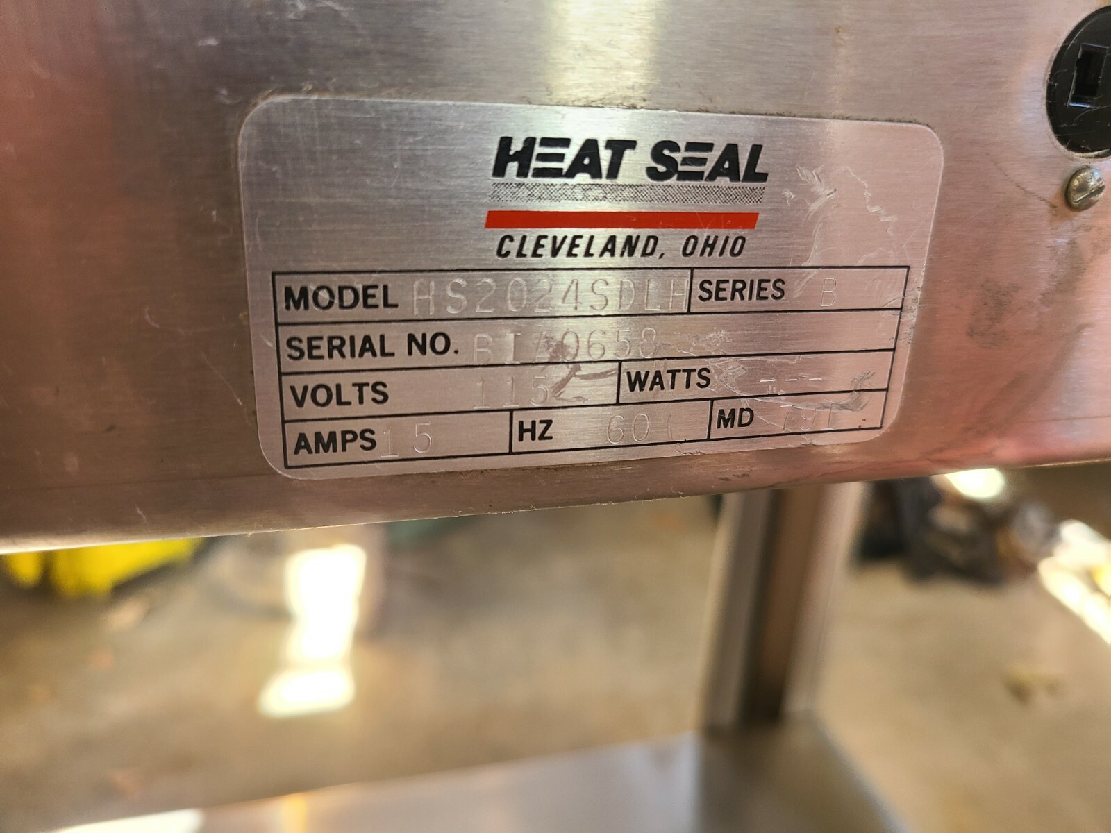 HEAT SEAL LBAR SEALER HS2024 SDLH FOOD GRADE STAINLESS SHRINK eBay