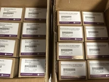 Lot of 32! Entrust 525900-004 Royal Blue + White MonochromeHQ Ribbon 1500 print