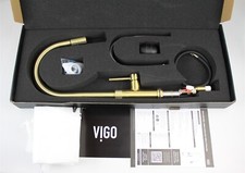 Vigo Bristol Single Handle Pull Down Faucet Matte Brushed Gold - VG02033MG