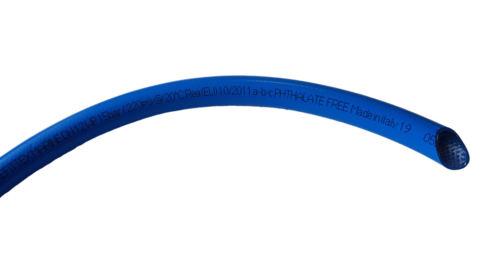 15m Blue Food Grade Hose with connectors Caravan, Motorhome non toxic