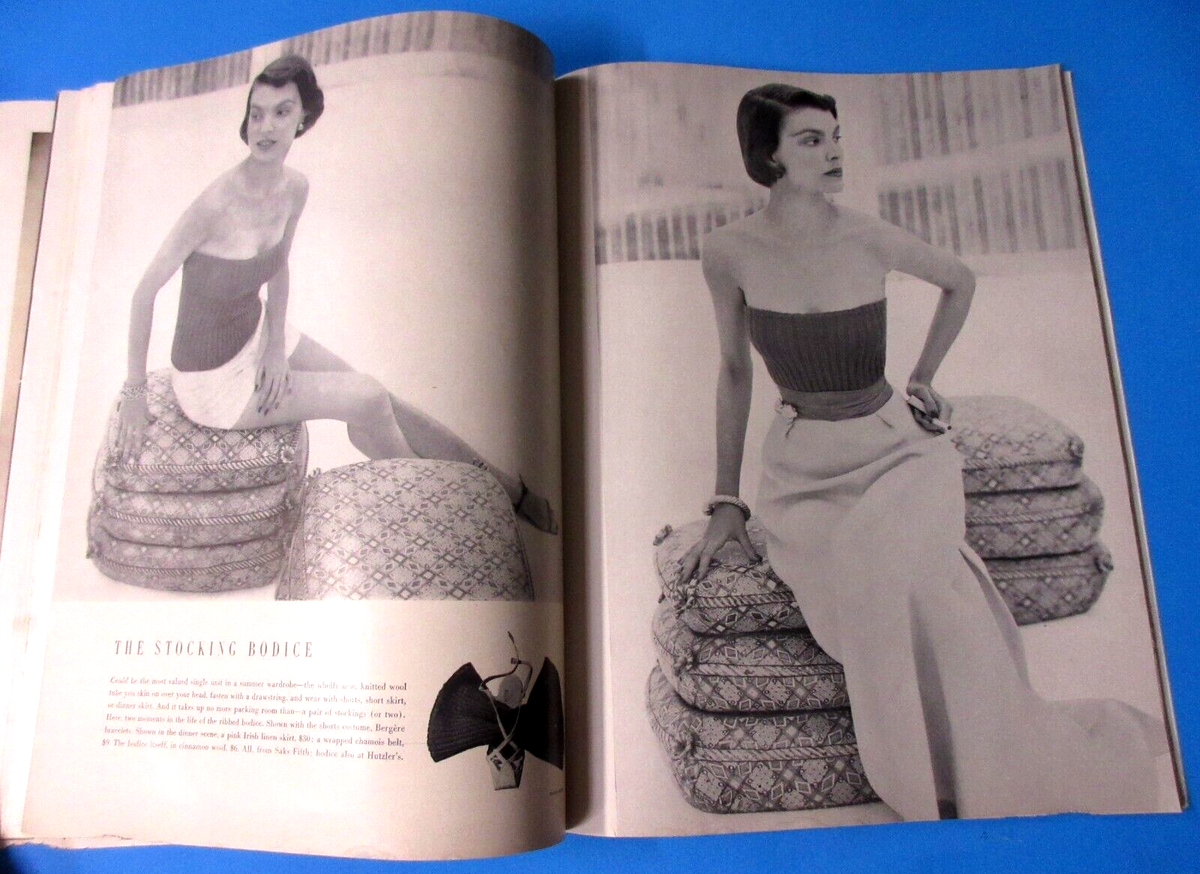 Vogue June 1949 Fashions for Summer Pleasures Very RARE | eBay