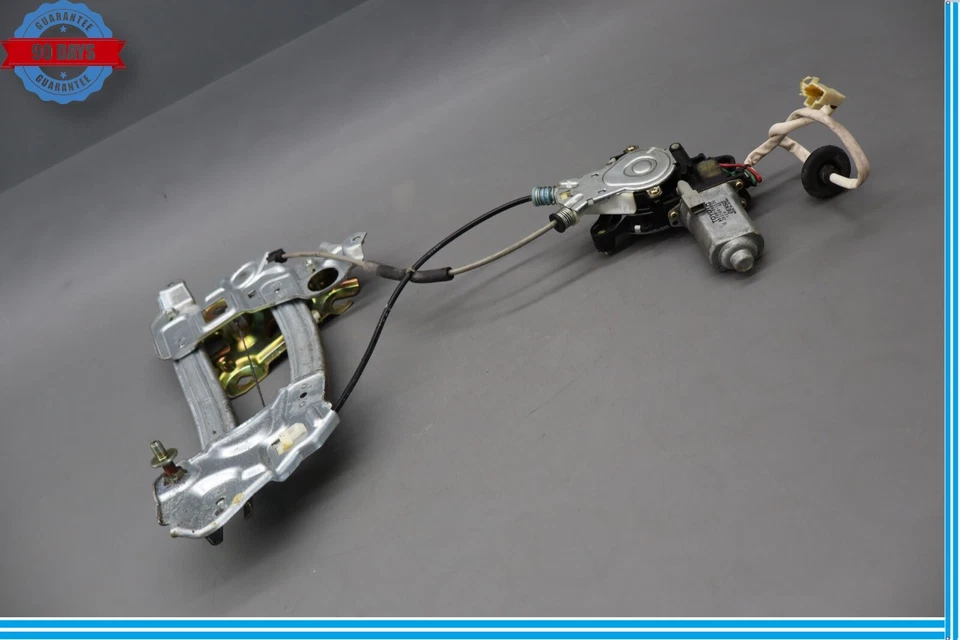 02-10 Lexus SC430 Cuarto trasero derecho cuarto ventana trasera regulador con motor OEM Foto 2 de 4