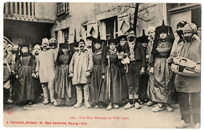 CPA 01 - Folklore (Ain) - 226. Eine Hochzeit in Bressane im 19. Jahrhundert - B. Ferrand