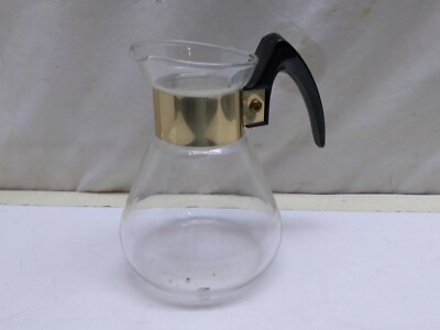 Corning Ware Carafe 4cup Heat Proof Glass Decanter Pitcher Jar