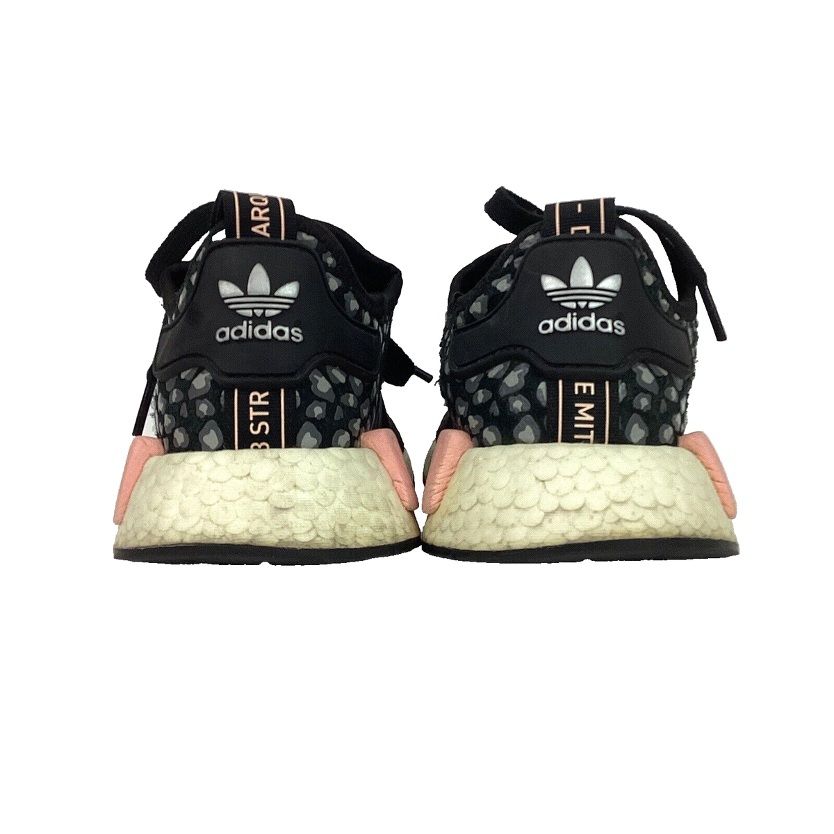 Adidas NMD R1 Animal Print -Women's 6 -Cheetah Core Black Pink Glow Shoes  FZ1017 | eBay