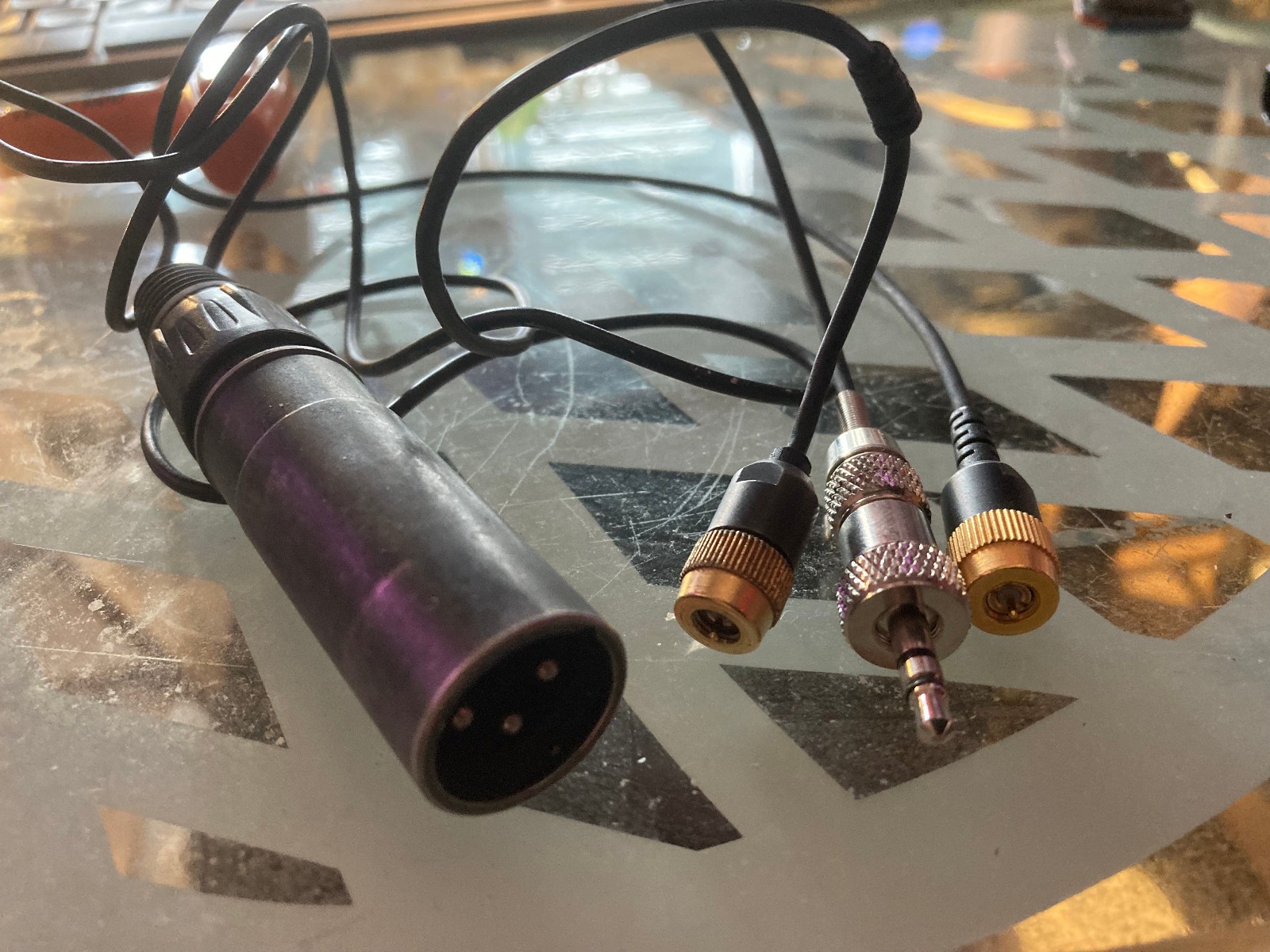 Adattatori Sennheiser Microdot Mikroport series SK XLR m + Minijack