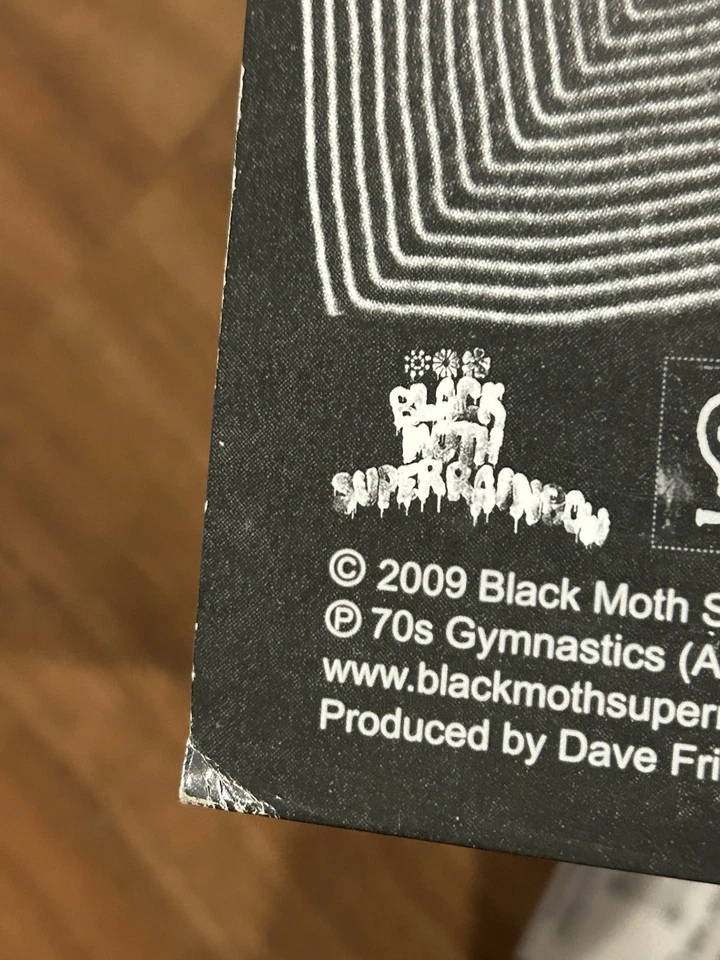 Black Moth Super Rainbow - Eating Us vinyl LP record Rare and Out of print Foto 2 de 4