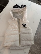 Minnie Mouse Baby Girl Lightweight Puffer Vest Size 12-18m