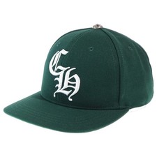 CHROME HEARTS CH Embroidered Baseball Cap Hat Green