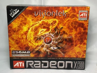 VisionTek ATI Radeon X1300 - 256MB GDDR2 SDRAM PCI Express x16 - Image 1 of 4