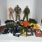 Vintage G.I JOE Large Lot 1973-2001 Clothes, Accessories, Spare Parts