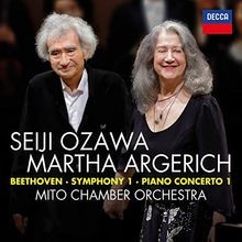 Beethoven: Sinfonie 1  Klavierkonzert 1 von Argerich... | CD | Zustand sehr gut