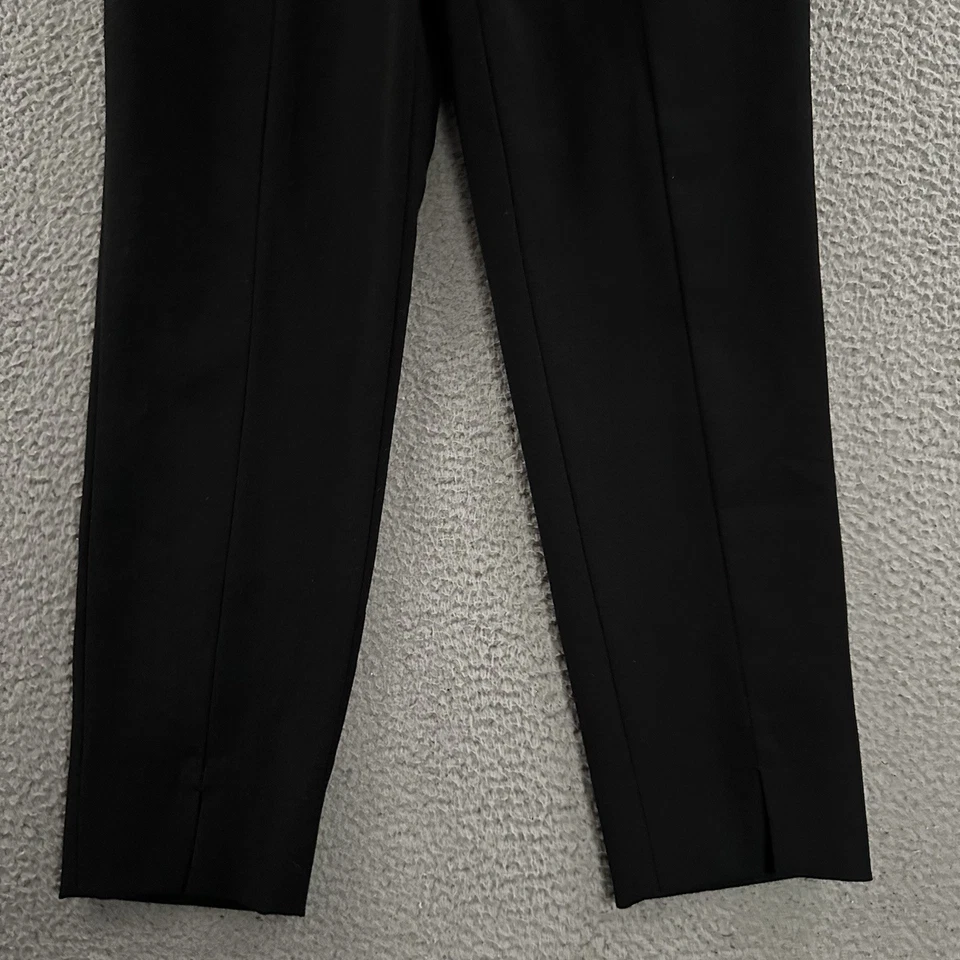Brooks Brothers 女式裤子黑色 8 码职业办公室工作羊毛混纺 — 第 4/4 张图片