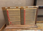 Vintage Heirco In Out Register Industrial Office Attendance Board Buffalo NY — photo 2