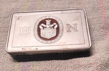 Alt Zigaretten Blechdose WEHRMACHT Tropendose Oveerstolz  24 -HAUS Neuerburg