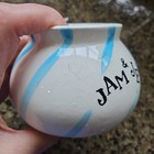 Vtg Anthropomorphic Swirl Girl Jam & Jelly Round Pixieware Jar Holt Howard Era — photo 10