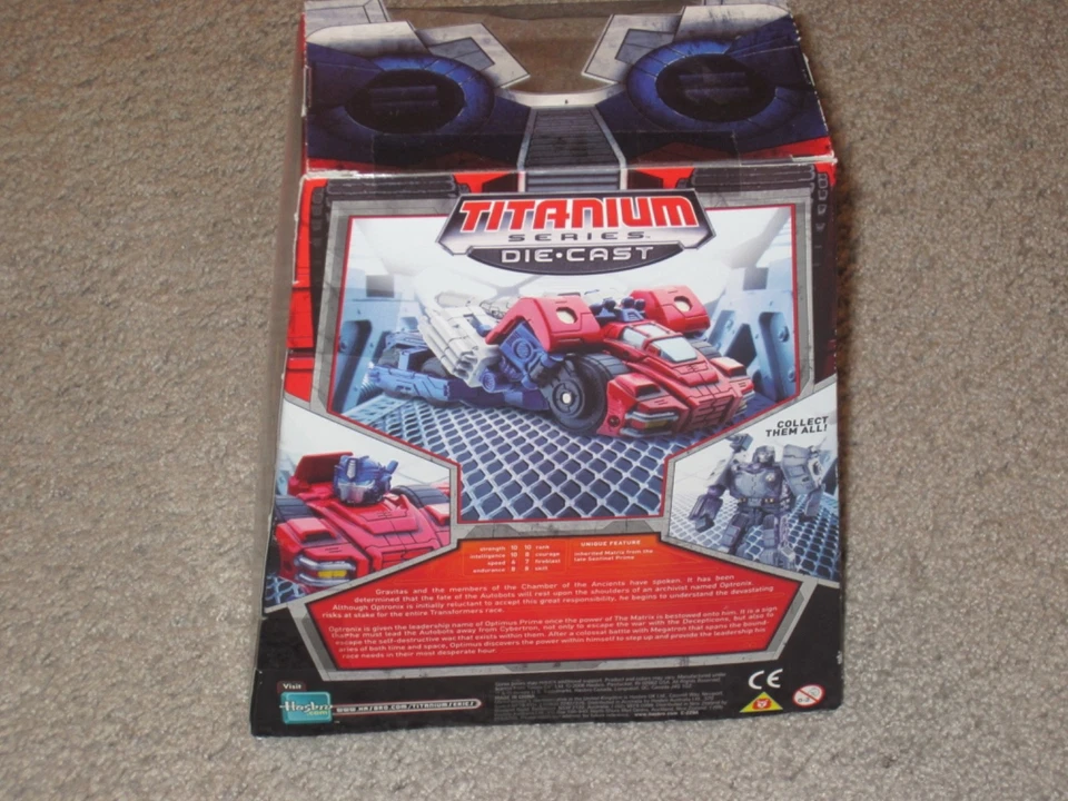 Transformers: Titanium Series OPTIMUS PRIME Autobot Leader - NEW SEALED Die-Cast - Image 3 of 3