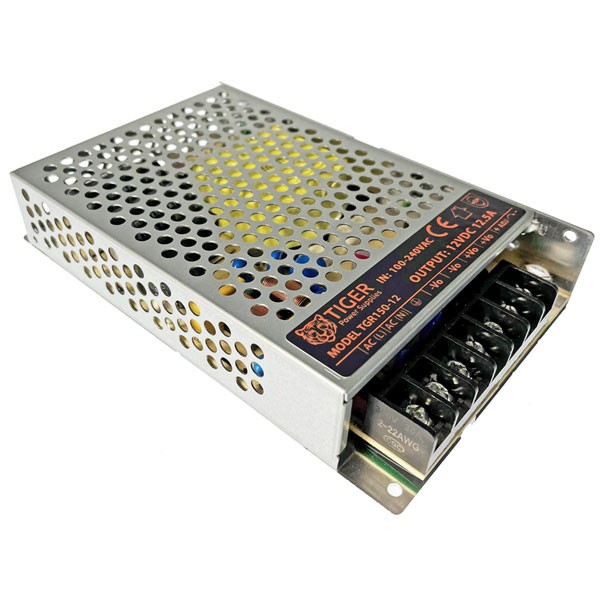Tiger Power Supplies 150W Industrial enclosed power supply 48V DC 3.3A