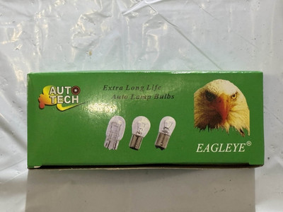 EAGLEYE AutoTech Extra Long Life Auto Lamp Bulbs T20 12V 12W Wedge 10pcs