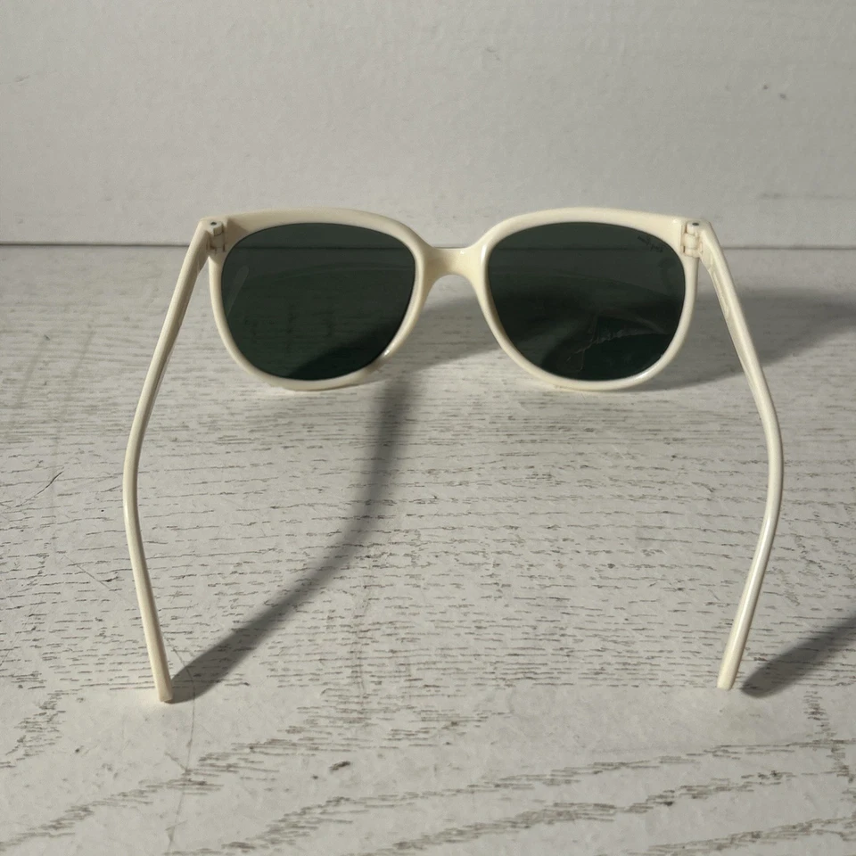 Bausch & Lomb 雷朋猫尼龙太阳镜白色法国 — 第 3/4 张图片