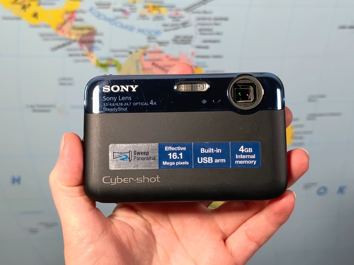 Sony Cyber-Shot DSC-J10 16.1MP Digital Camera - Black Fully