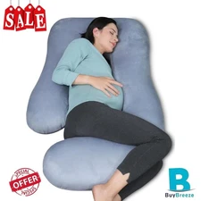 MOON PARK Pregnancy Pillows for Sleeping - U Shaped Full Body Maternity Pillo US