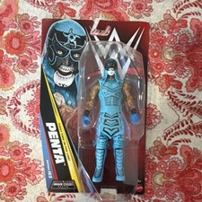 Mattel WWE Main Event Penta Action Figure Blue Black Boxed