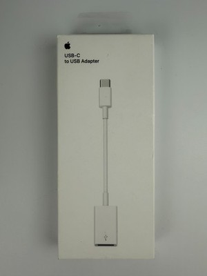Apple USB-C to USB Adapter White MJ1M2AM/A A1632 MacBook iPad Pro iPhone 15 16