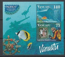 TIMBRES DE VANUATU *** BLOC N° 30