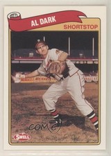 1989 Swell Baseball Greats Alvin Dark #77 te2